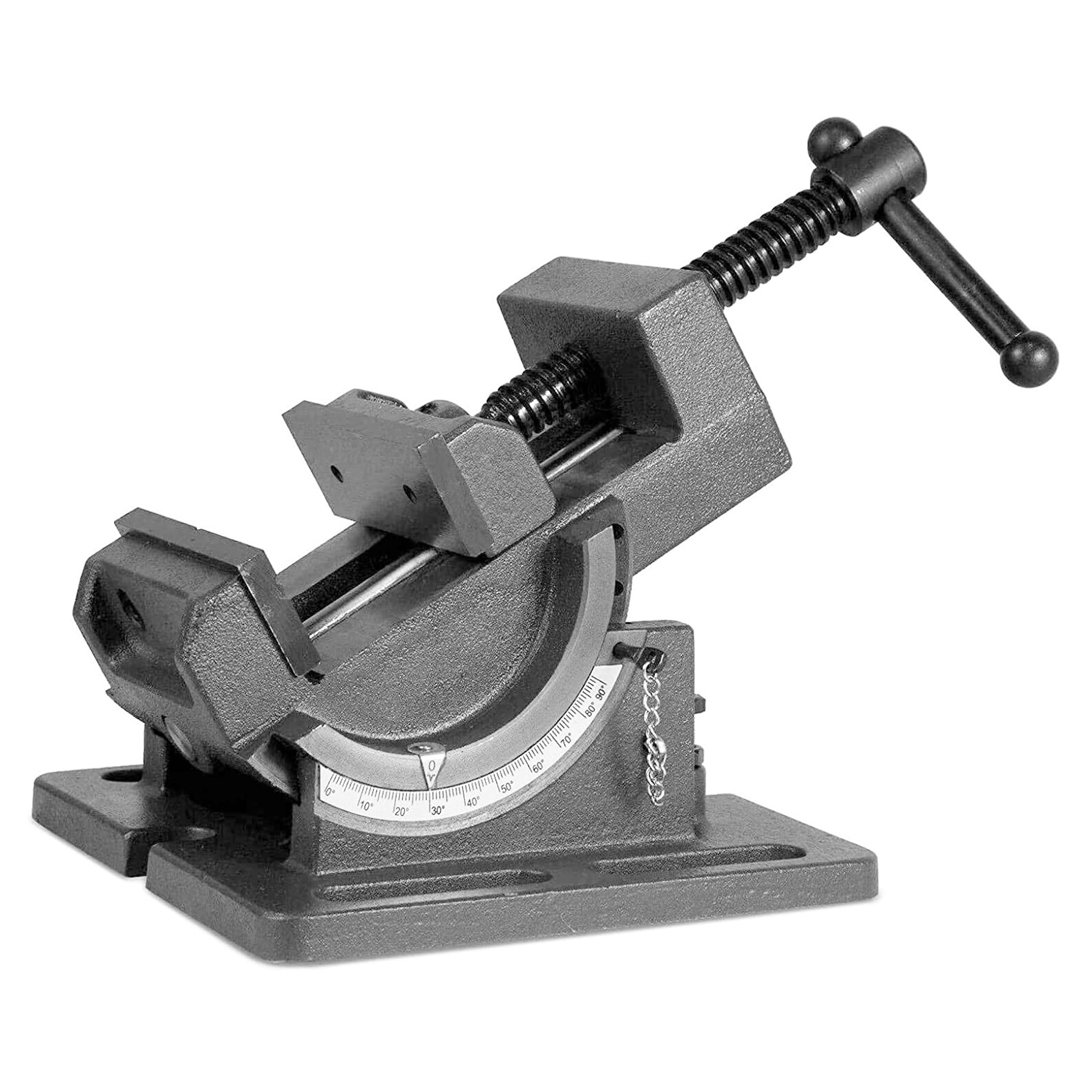 ANGLE U VICE: 75.0MM FIXED BASE